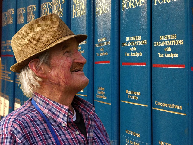 farmer, books, law, specialist literature, laws, smile, man, person, masculine, portrait